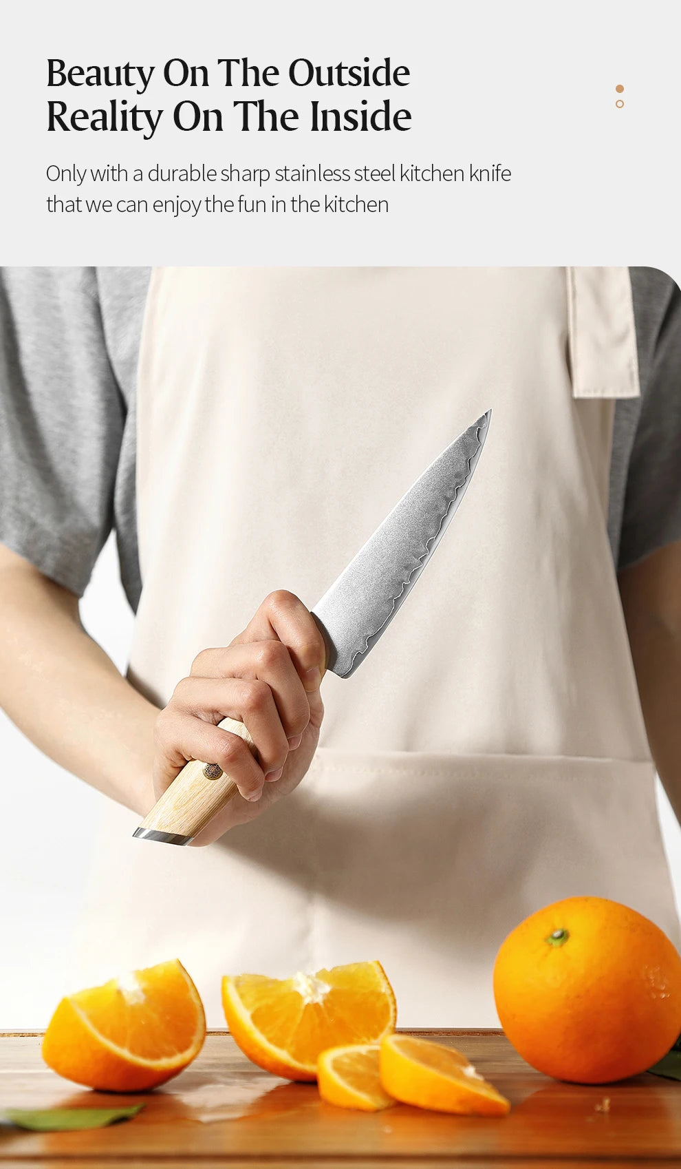 XINZUO 1-6PCS Pro Kitchen Knife Set – 10Cr15CoMoV Steel Core Blades & Japanese Pakkawood Handle for Ultimate Precision
