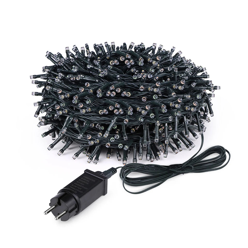 CHNAITEKE LED Lichterkette Wasserdicht - Länge 10-100 m, 110-220 V