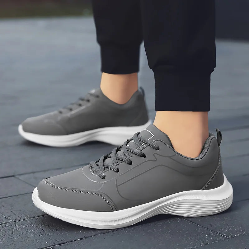 Herren Sneakers Leichte Running Schuhe Neu Atmungsaktiv Rutschfest Casual Schuhe Schnürung Weich Herren Walking Schuhe Outdoor Tennis Schuh
