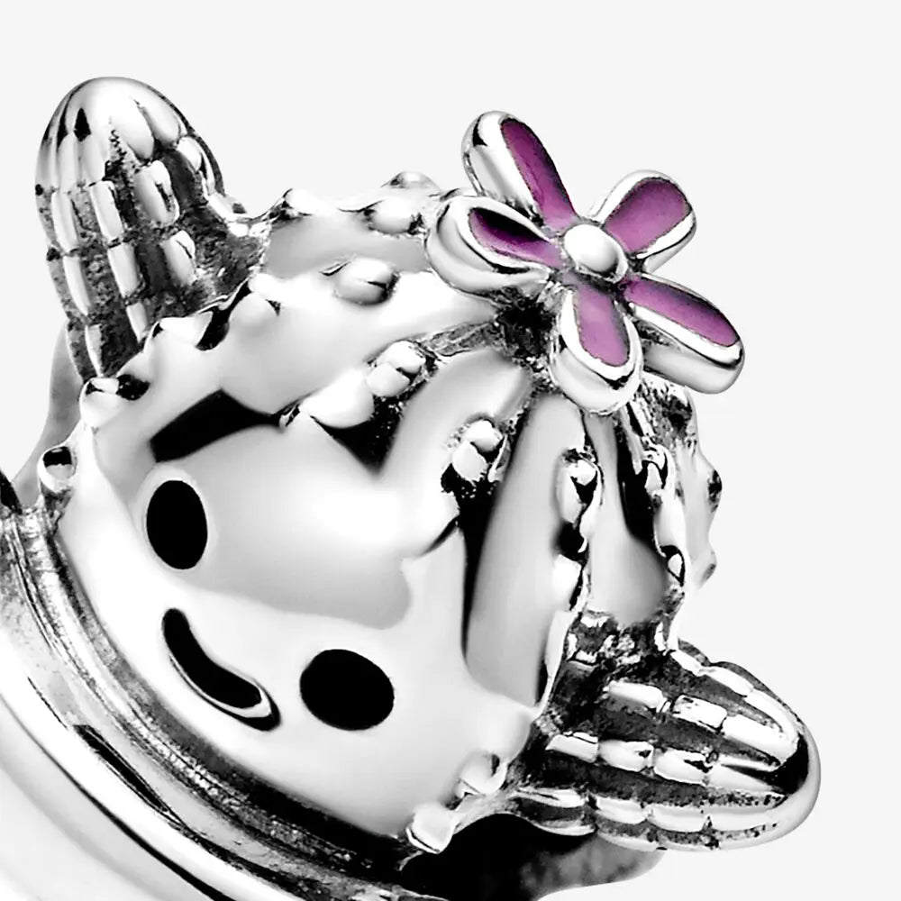 Neue 925 Silber Lernhilfe Schultasche Uhranhänger Charms Beads Fit Original Pandora Armband DIY Schmuck Für Frauen 2024