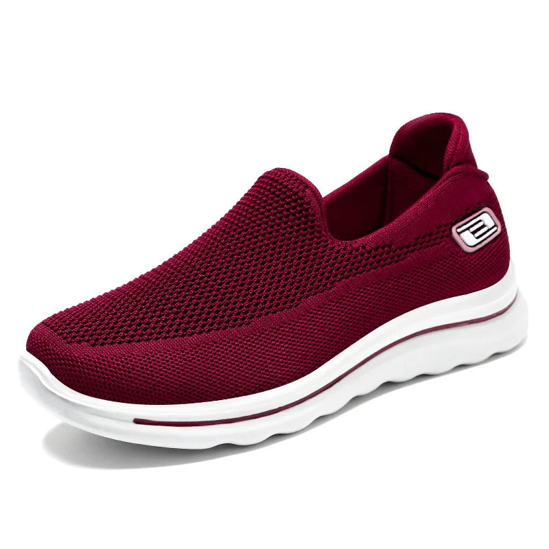 Atmungsaktive Frauen Sneakers 2025 - Leichtgewicht Weiblich Tennis Schuhe - Rutschfest Männer Sneakers Outdoor Weich Vulkanisiert Schuhe Casual Sommer