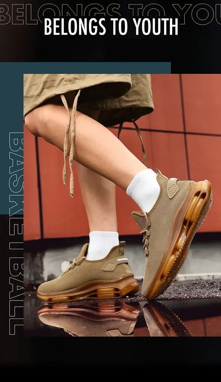 Fashion Sneakers for Men,Non Slip Casual Sneakers Outdoor Athletic Sport Running Training Shoes Large Sizes 36-47