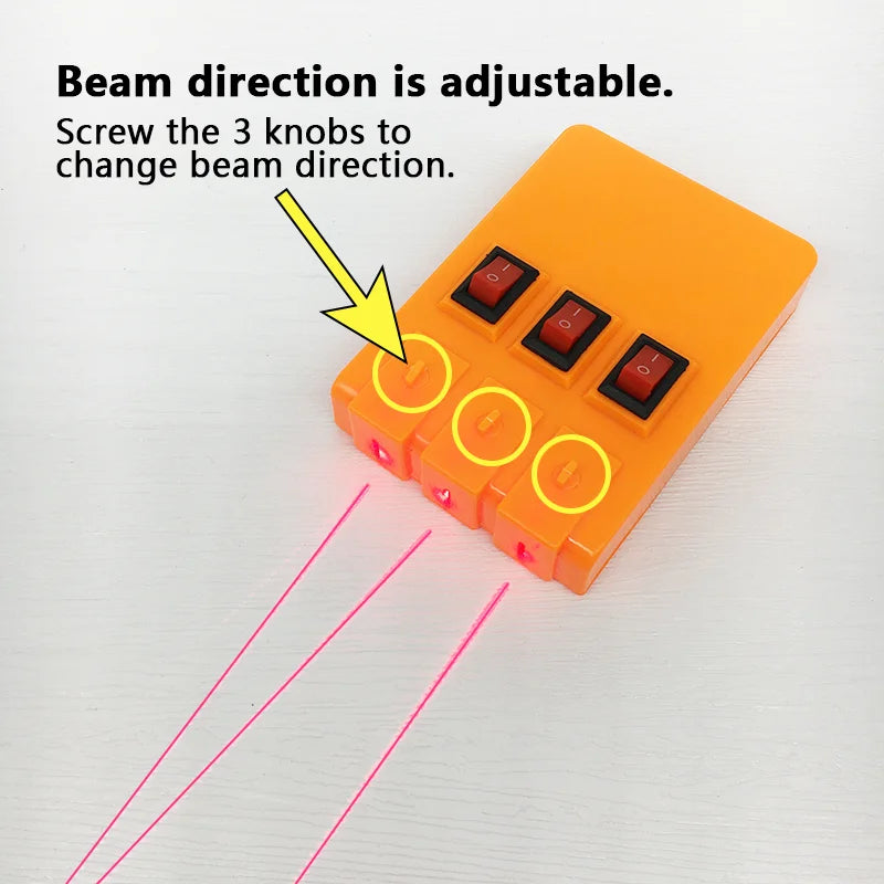 Geometric Optics Experiment Set Optical Lens Kit Convex Concave Lens Light Refract Reflect Physics Teaching Kid Science Gift