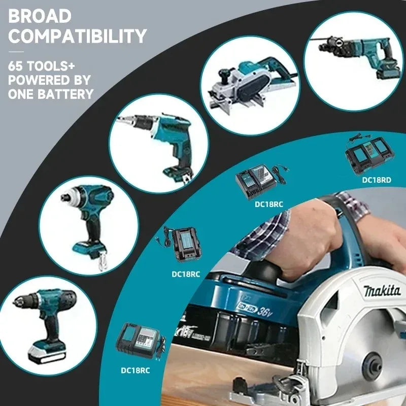 Makita BL4050 Lithium Akku - 5.0Ah 40V 18650 Zellen