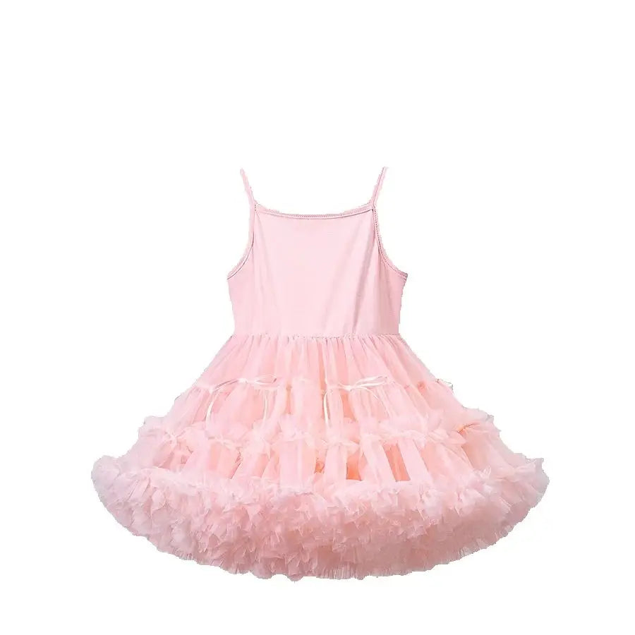 Girls' Dresses with a Sense of Luxury for Summer 2025. Sweet Children's Dresses for Children's Day. Princess - style Sling Dress