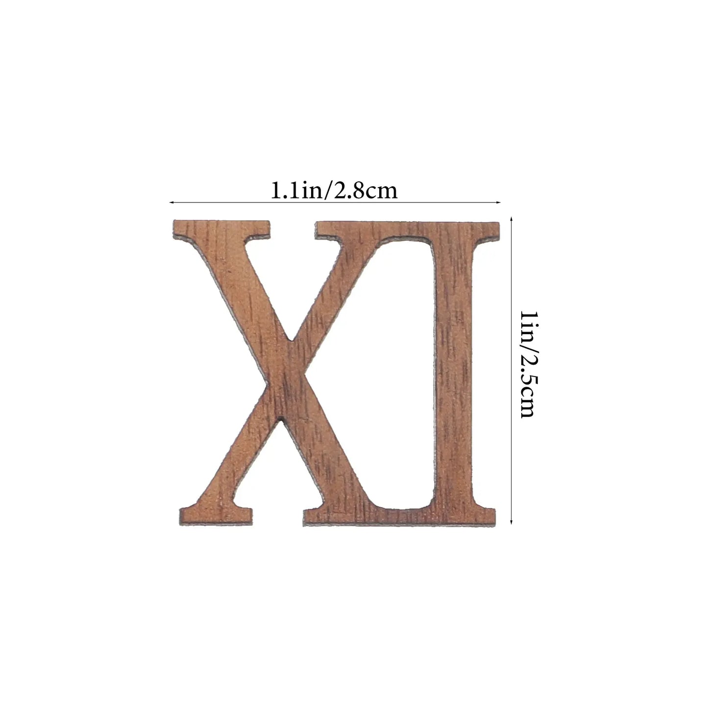 Wooden Wall Clock DIY Numerals Clock Numerals Kit Replacement Clock Numerals Digital Wall Clockss reloj pared mecanisme horloge