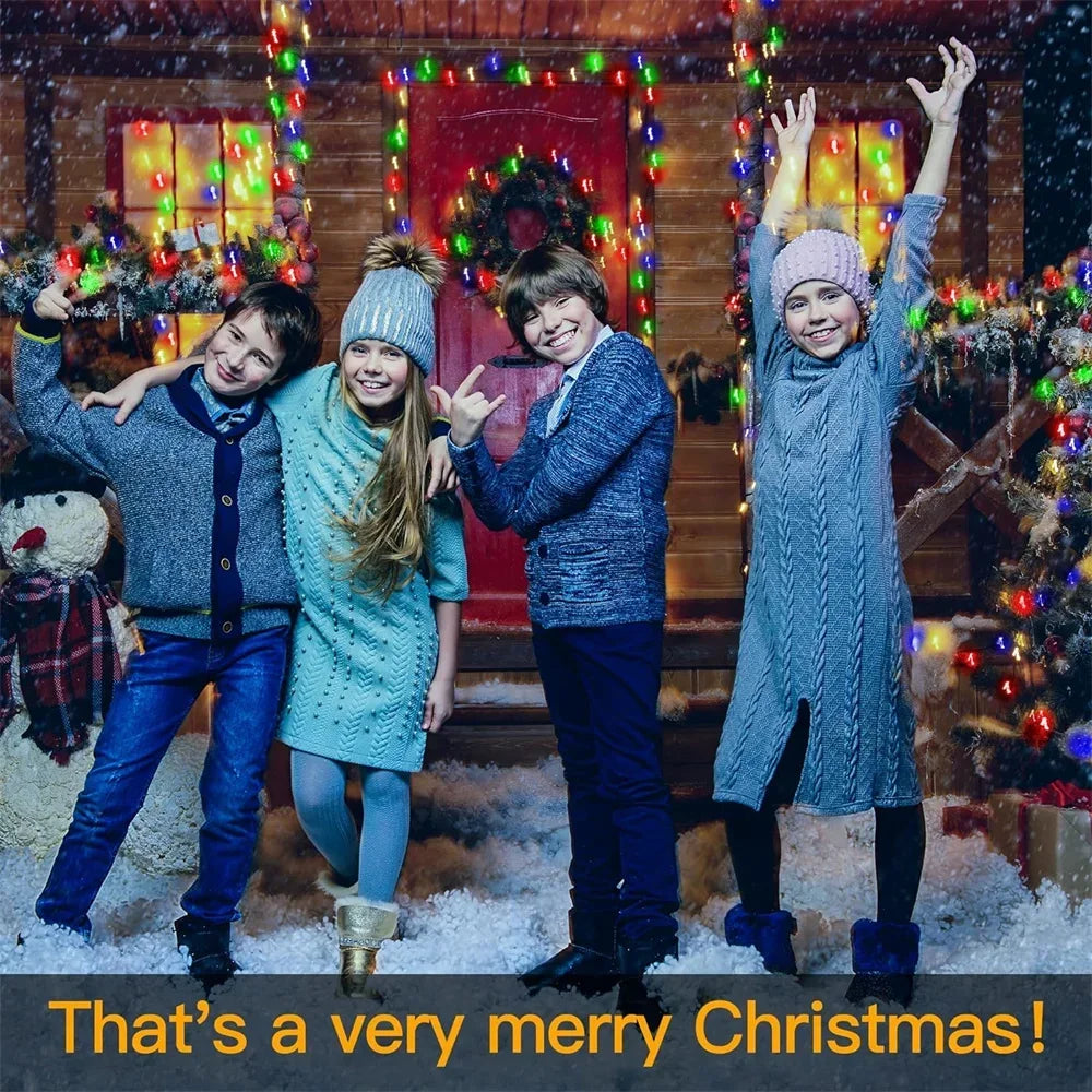 LumenGlow LED Lichterkette Kupferdraht - Fernbedienung, 10 m, 200 LEDs