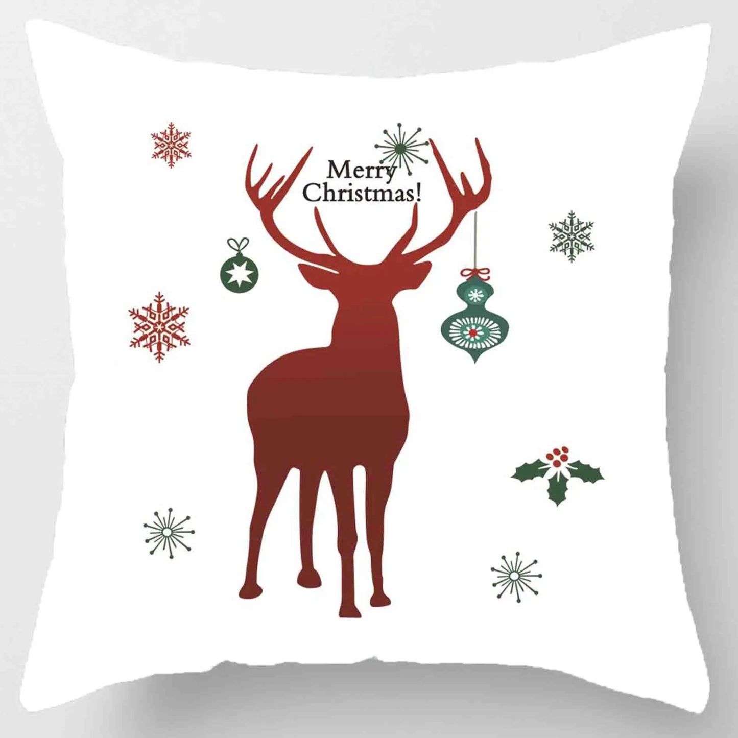 2025 New Year Christmas pillow case 30*50cm,40*40cm,45x45cm, cushion cover home Christmas decoration pillow case