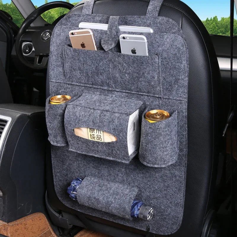 Choice Universal Sitz Organizer - 6 Taschen Filz Elastik