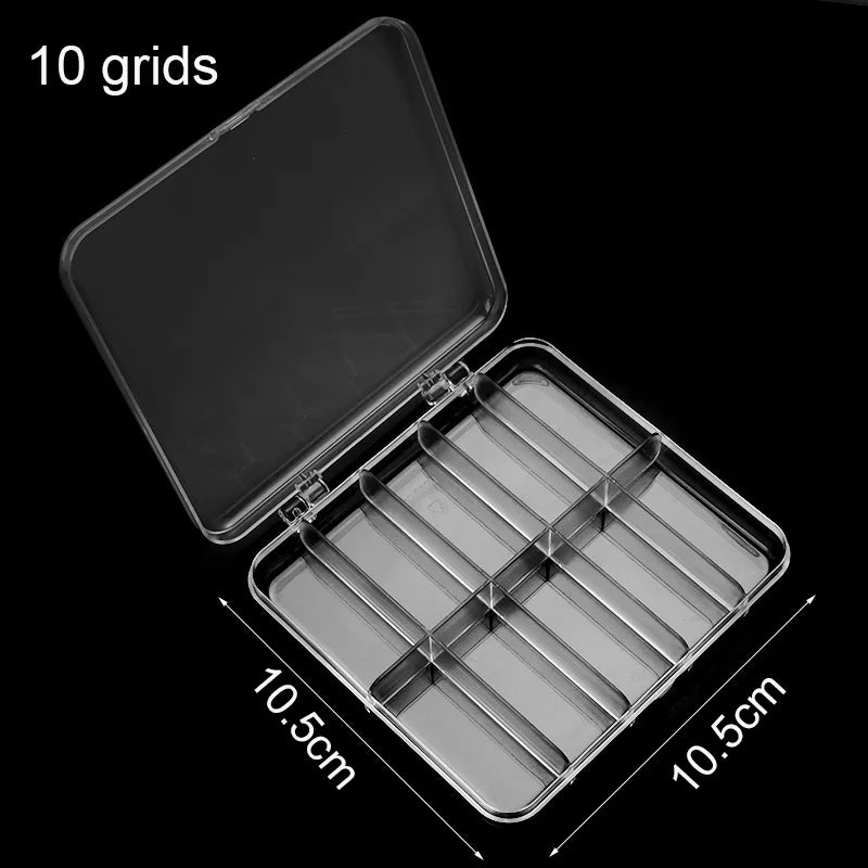 Plastik Schmuck Boxen Plastik Werkzeug Box Verstellbar Handwerk Organizer Lagerung Perlen Armband Schmuck Boxen Verpackung Großhandel