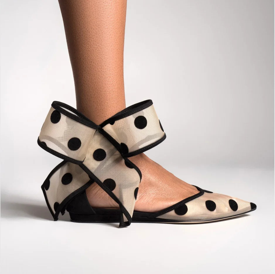 Bella Nova Atmungsaktiv Mesh Pumps - Spitze Zehen Größe 44