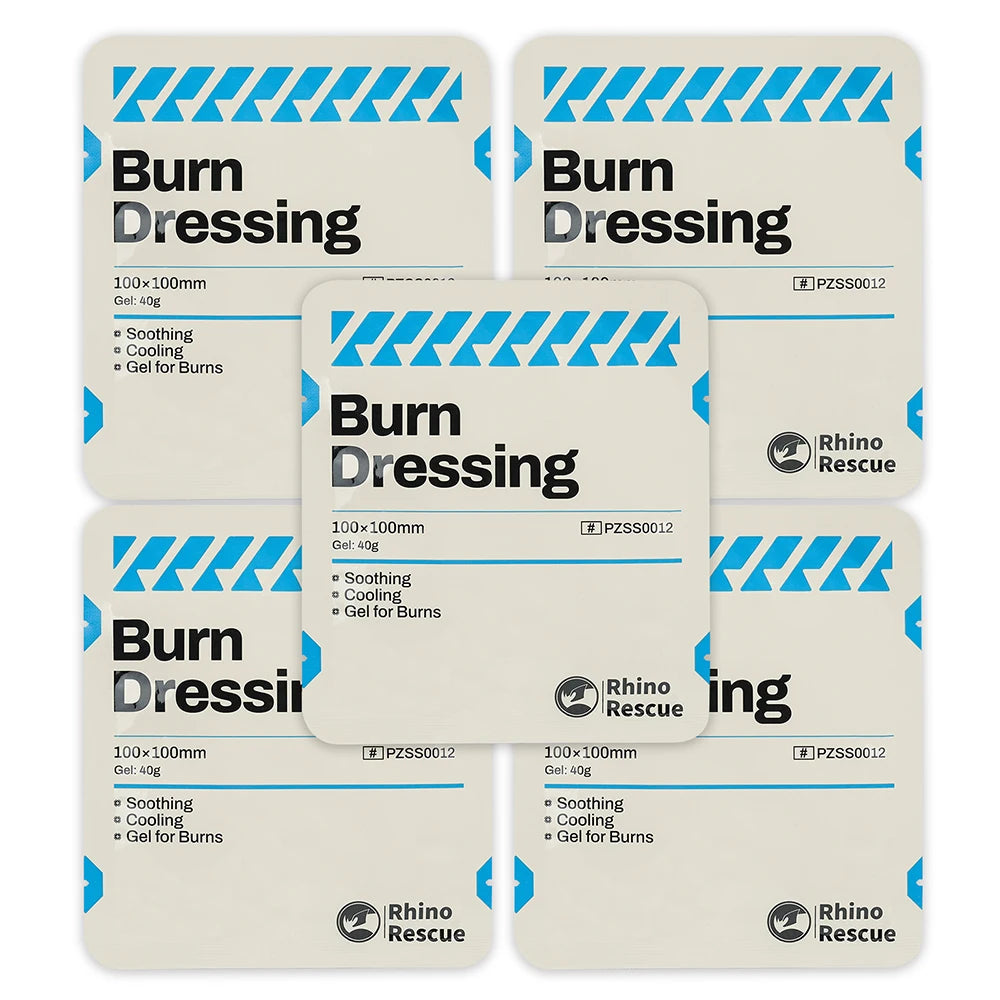 RHINO RESCUE Burn Dressing - Kühlend 40g 100x100mm!