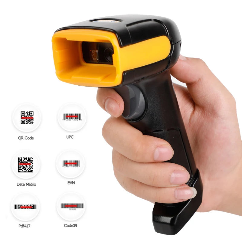 CHIYI Scanner 1D 2D Handheld Bluetooth - 300x300 100Hz A6