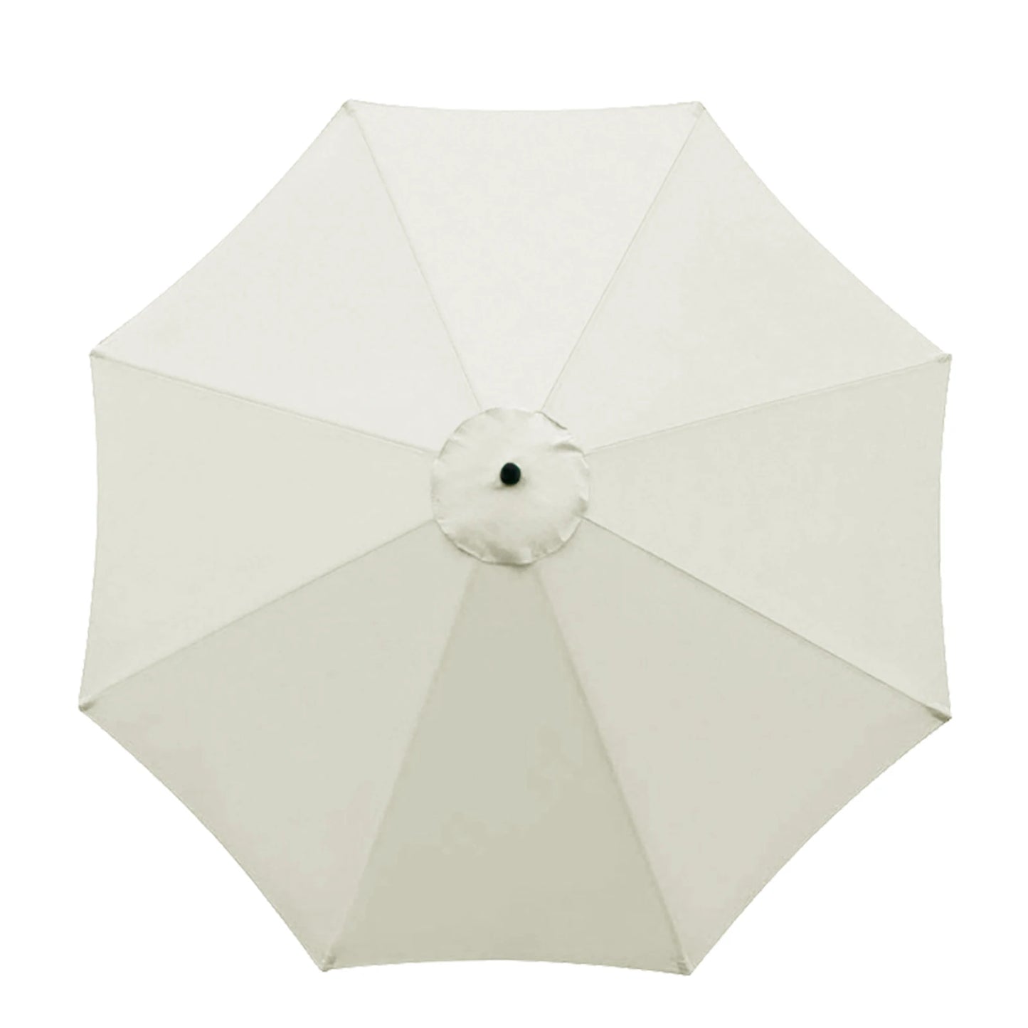 Waterproof Sun Shade Canopy Cover for 6 or 8 Bones Parasol Replacement Fabric Garden Shelter