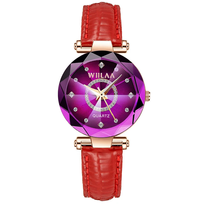 Damen-Uhr 2025: Luxury-Brand Top-Rhinestone - Gold Clock Collection
