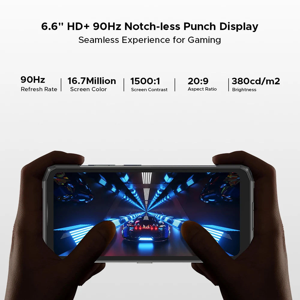 DOOGEE Blade20 Ultra Robustes Smartphone - 10300 mAh, 512 GB, 6,6 Zoll