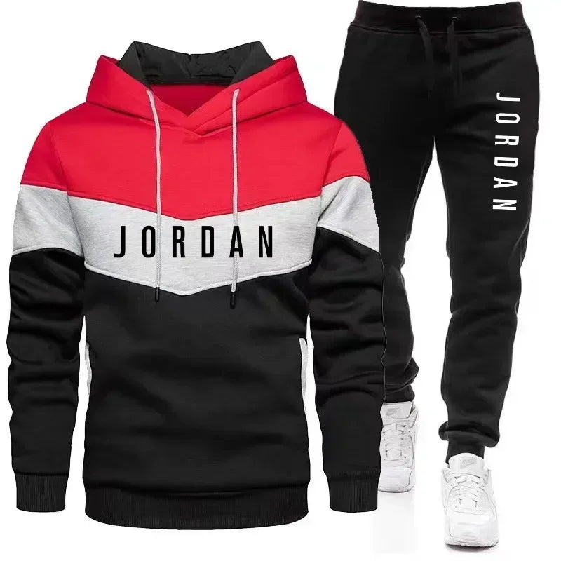 Jiangxi Kapuzenpullover Set Sportlich - Polyester Kordelzug