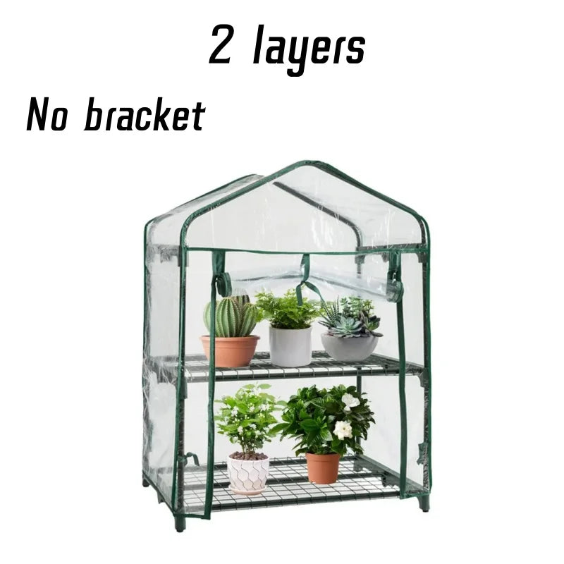 Choice WSZ Gewächshaus - Abdeckung Zipper PVC 2-5 Ebenen