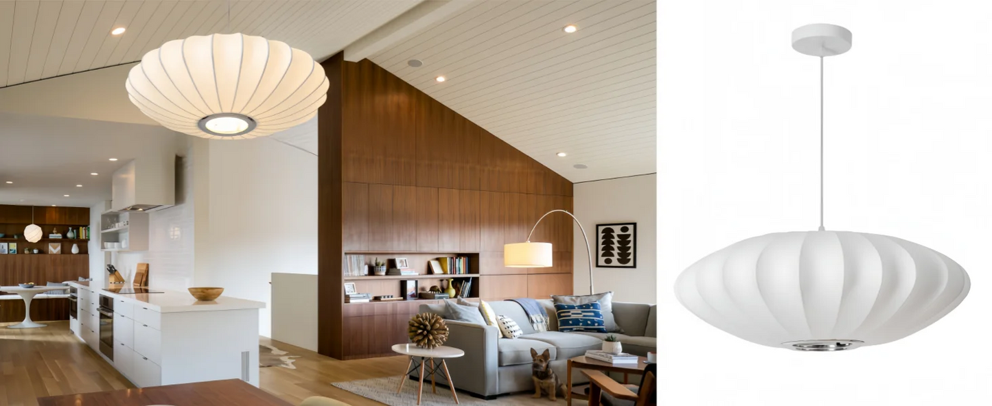 Italian Silk Cloth Pendant Lights Creative Living Room Pendant Hanging Lamps Modern Dining Room Lamps Decoration Indoor Lighting