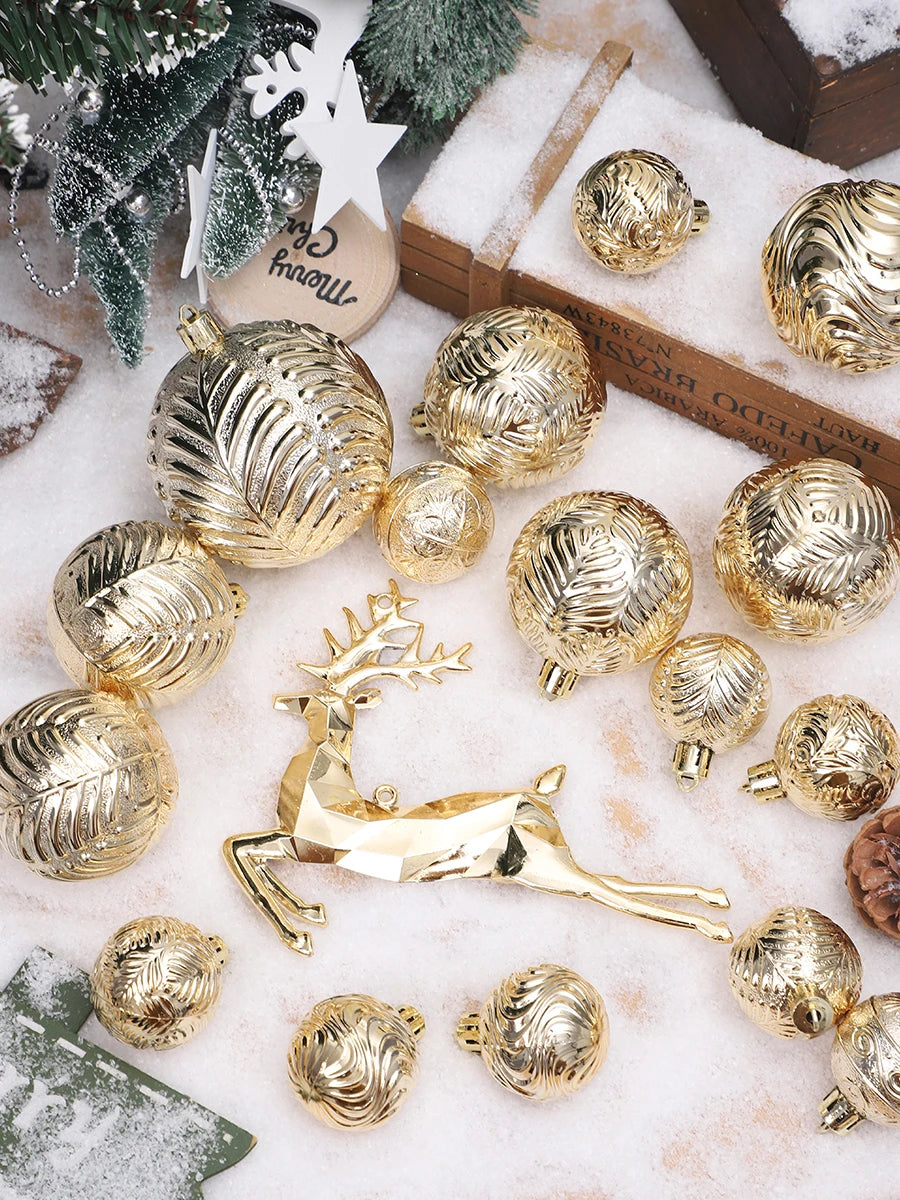 Bulk Christmas Ornaments 338 Bruchsicher - Inhalt 6 Stück, Größe 6 cm