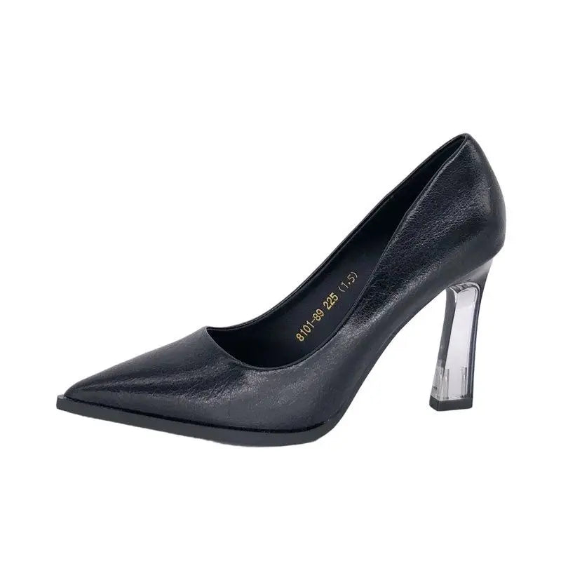 Comemore 2022 New Trend Women Summer Shoes Elegant elegant High Heels French Pointed Stiletto Office Girls' Shoes Zapatos De Mujer