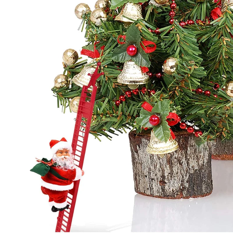 Choice Weihnachtsmann Kletterleiter Deko - Kapazität 1 Stück, Größe 60 cm