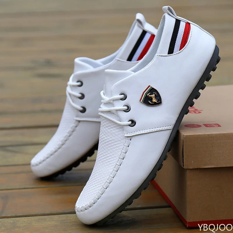 Men's casual Sneakers Spring Autumn New trendy Shoes Breathable Solid Color shoes non slip Men Driving footwear Zapatos Homme