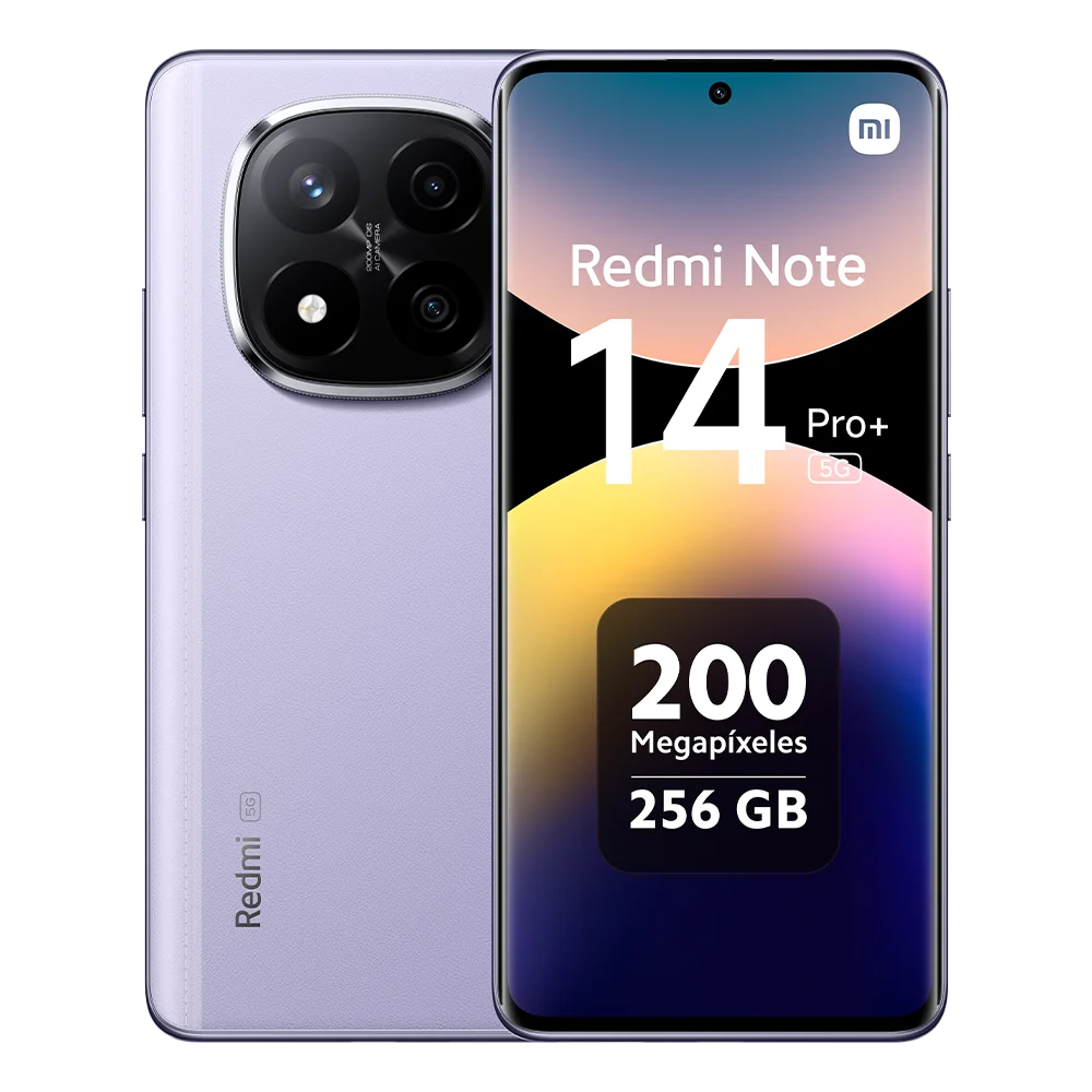 Smartphone 2025: Xiaomi Redmi Note 14 Pro Plus 5G European Version 256GB/512GB - Snapdragon® 7s Gen 3 AMOLED Display 6.67" 120Hz 200MP OIS Main Camera 120W Charging 5110mAh Battery IP68 NFC Collection