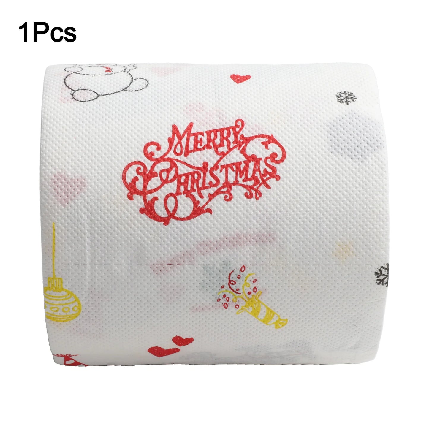 1 Pcs Christmas Santa Claus Bathroom Toilet Roll Merry Christmas Home Decoration 2024 Christmas Decoration New Year Ornaments