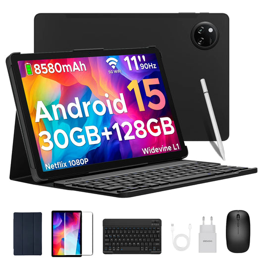 DOOGEE Tab A9 Pro+ Android Tablet - 128GB Speicher, 8580mAh Akku