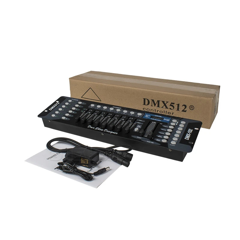 DMX SHEHDS 1024 Controller/192 Console Für Par Lighting Moving Head Light Internationaler Standard DJ Disco Hochzeiten Konzerte
