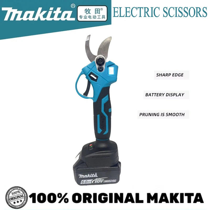 Makita 18v Battery Professional Cordless Electrician Scissors Pruning Shears Cutter Wireless Drills Tools Garden Pruner
