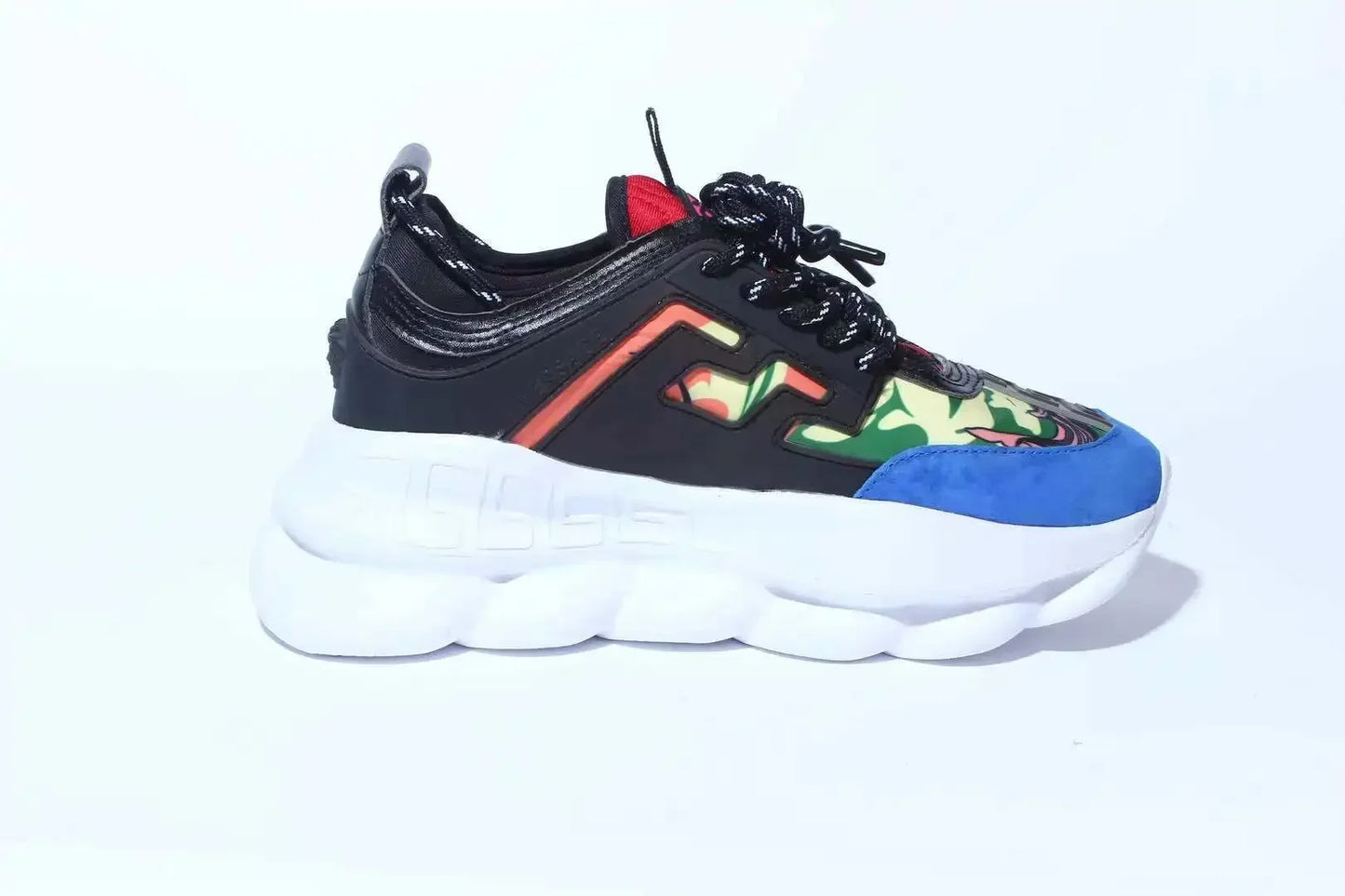 SpeedflyCN Plattform Sneaker Stilvoll Bequem Leicht Robust - Größe Leder Hartplatz