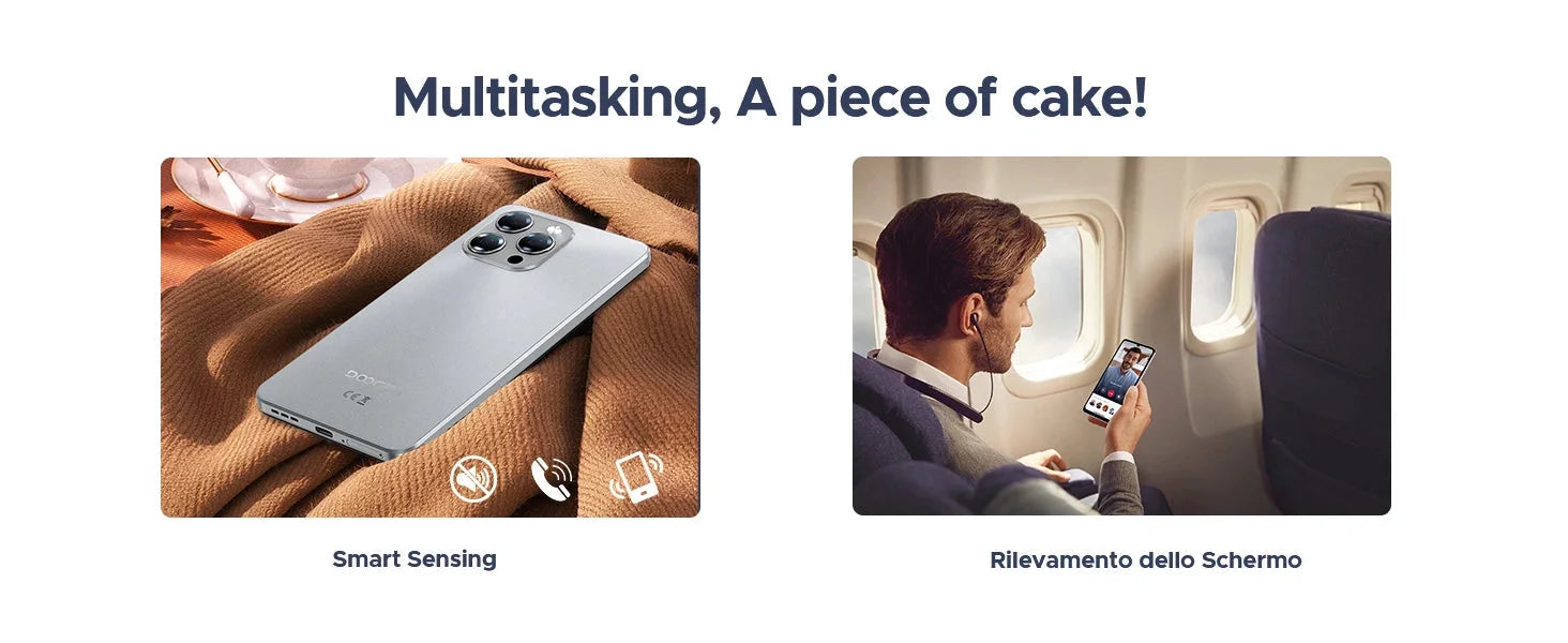 DOOGEE Note 58 Großer Akku - 6250mAh 6,75 Zoll 90 Hz by Golden Bridge Store