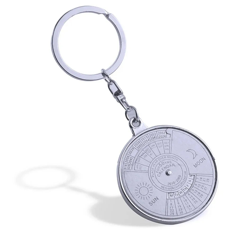 Choice Ewiger Kalender Anhänger - Silber Metall 50mm