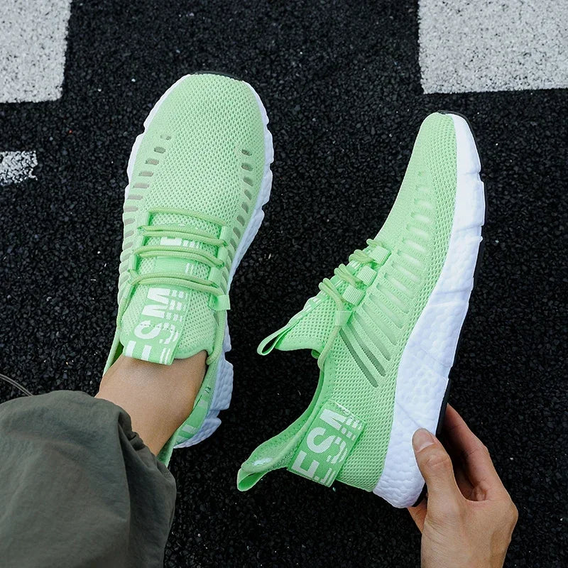 Men's 2024 Summer Sneakers Jogging Fashion Designer Original Sports Shoes Sneakers Lace Up Lightweight Hiking Casual Tenis Shoes