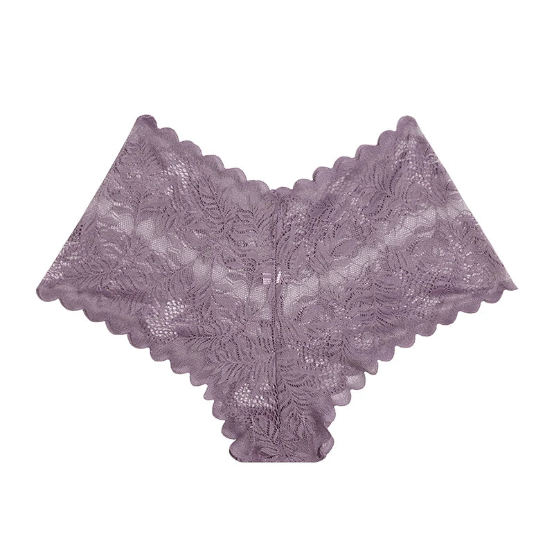 All Of Me Spitze V-Taillen Dessous - 3er Set Nylon Elastan