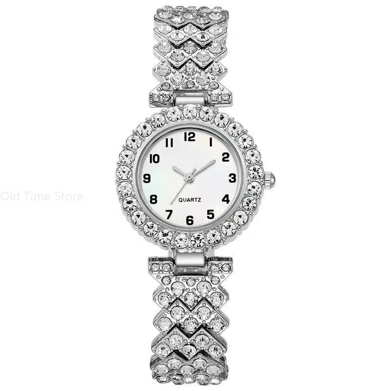 Trendiger Digitaler Rhinestone-Damen-Schmuck, Stilvoller Quartz-Armband, Elegante Damen-Uhr, Heißer Verkauf-Design