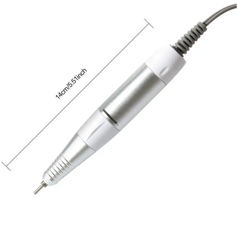 Electric Nail Drill Pen Handle File Polish Grind Machine Handpiece Manicure Pedicure Tool 5 PIN PLUG Nail Drill Accessories