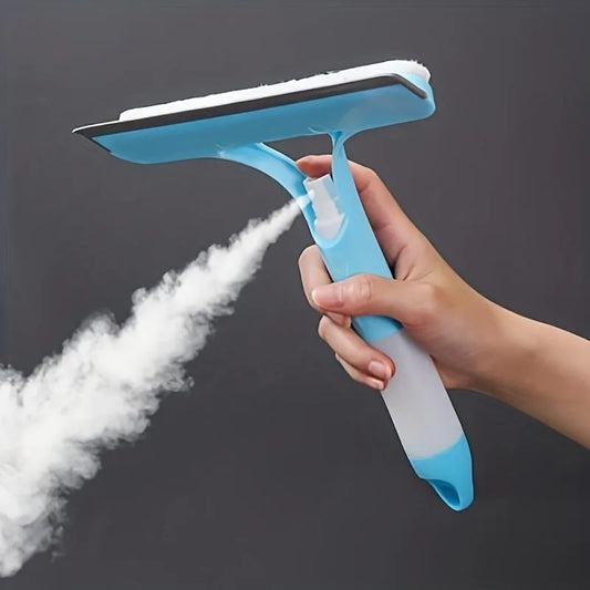 Multifunktions Glas Wischer 2025 - Home Fenster Reinigungs Bürste Sprayer - Reinigungs Seife Bürste Auto Gummi Bürste