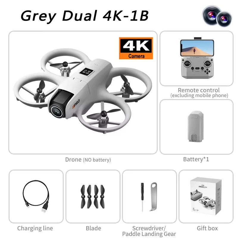 Xiaomi i1PRO Drohne Professional 8K Kamera Drohne 5G WIFI FPV UAV Mit Bildschirm Fernbedienung RC Drohne Vermeidung Aerial Quadcopter