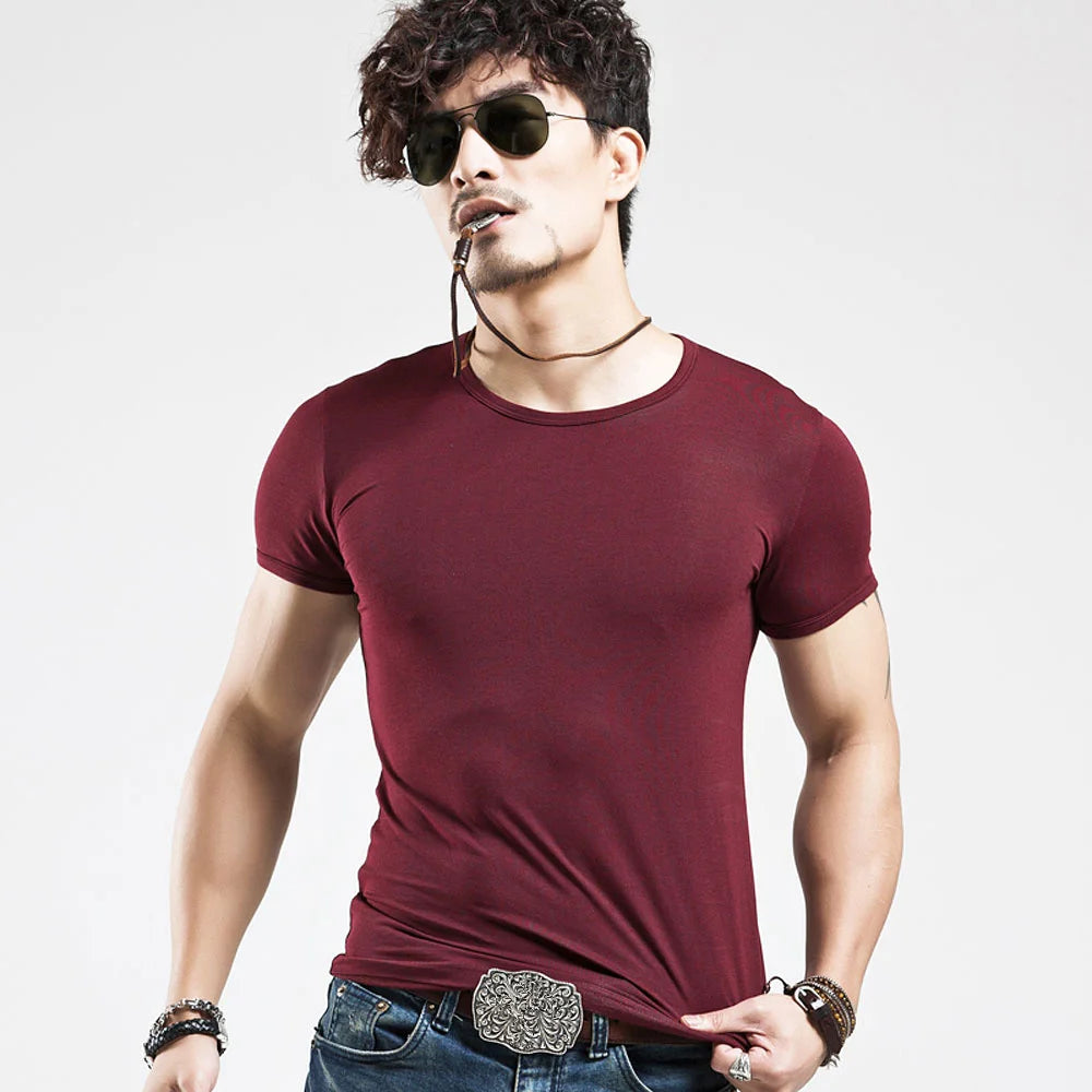 MRMT V-Ausschnitt Shirt - 10 Farben S-5XL Strickshirt
