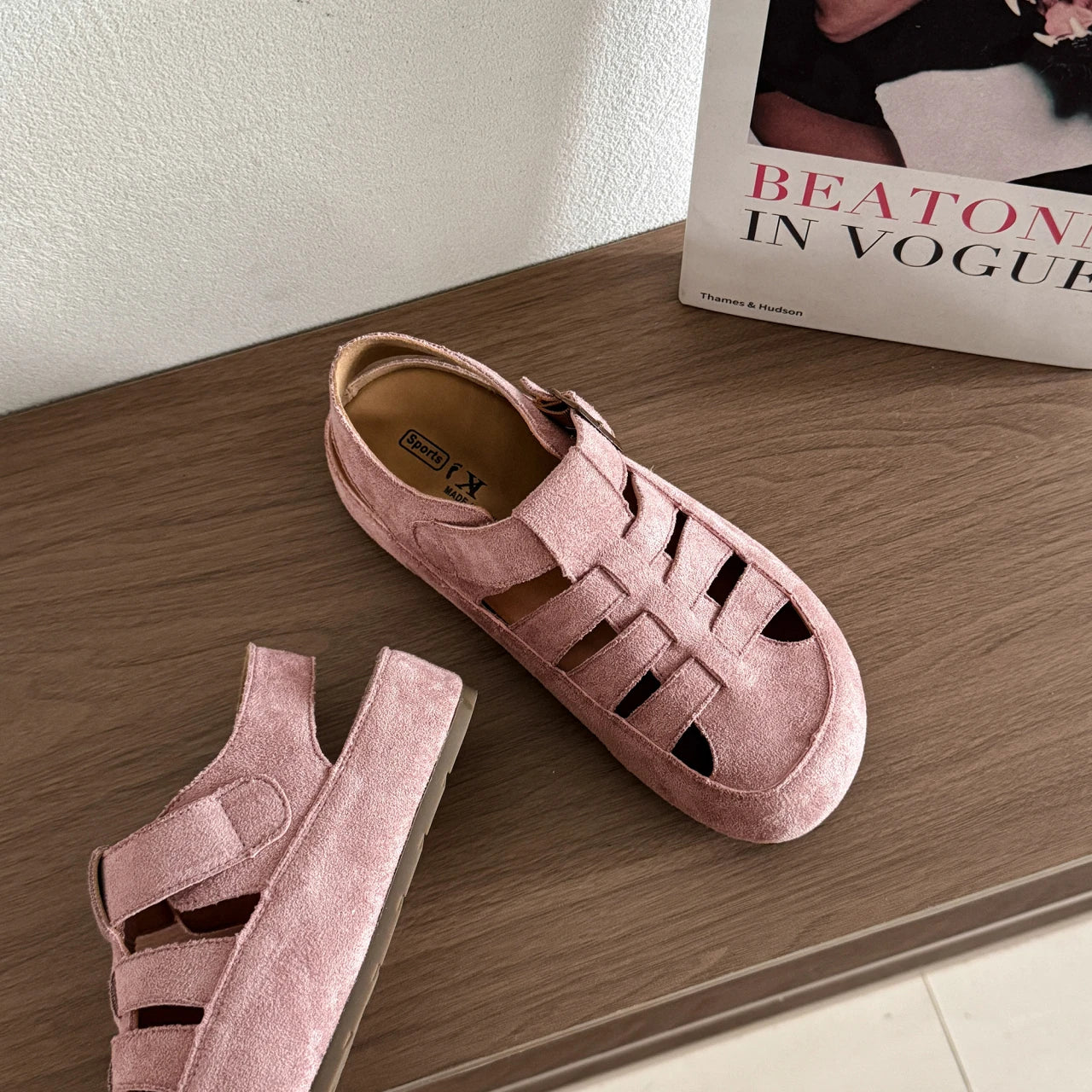 Flats Women's Sandals Fashion Hollow Designer Shoes Casual Slingback Slippers 2025 Summer Flip Flops Trend Sandalias De Mujer