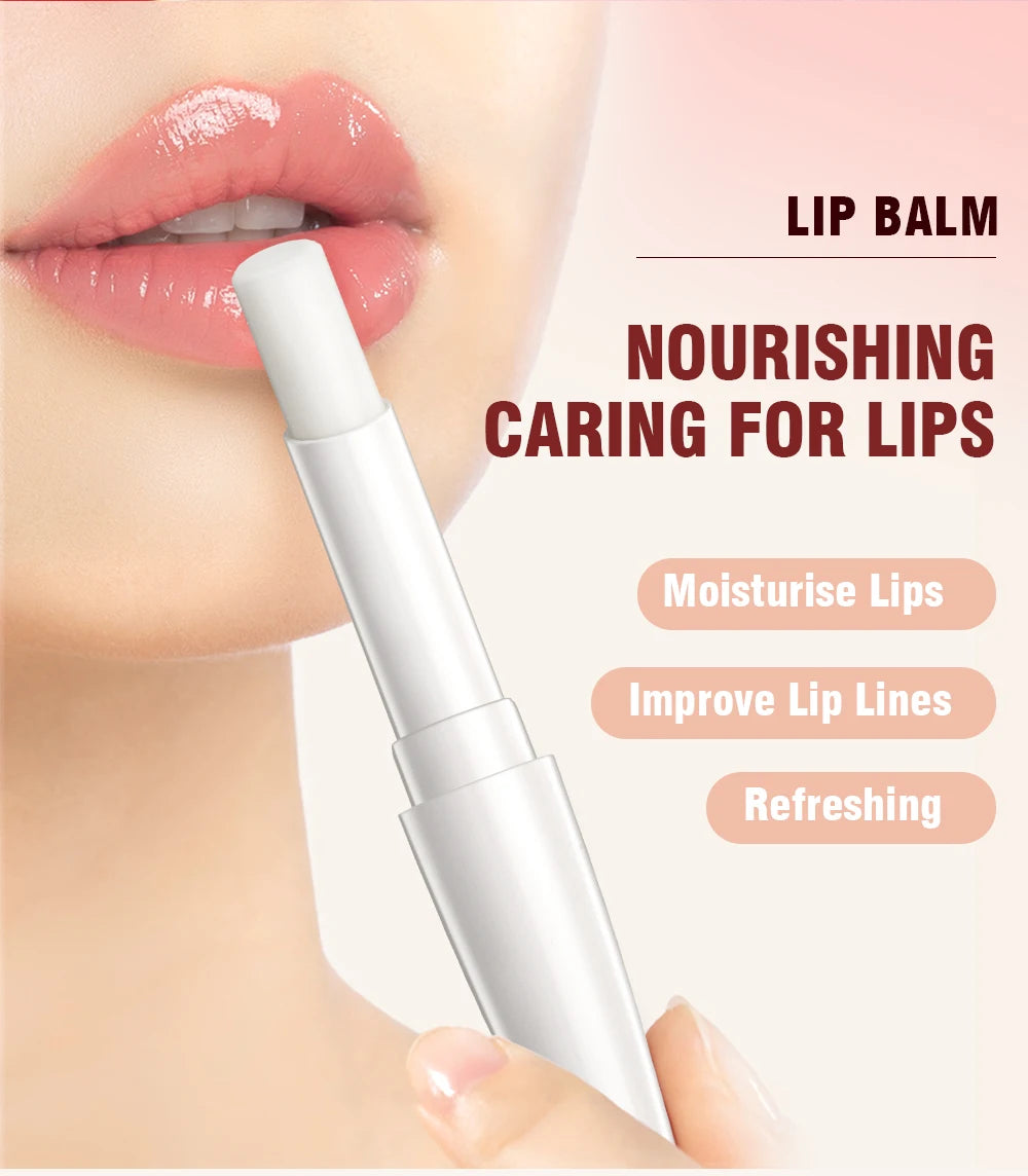 Double Head Matte Liquid Lipstick & Lip Plumper Oil Waterproof Long-Lasting Makeup Lip Balm Reduce Fine Lines Lipgloss Cosmetics