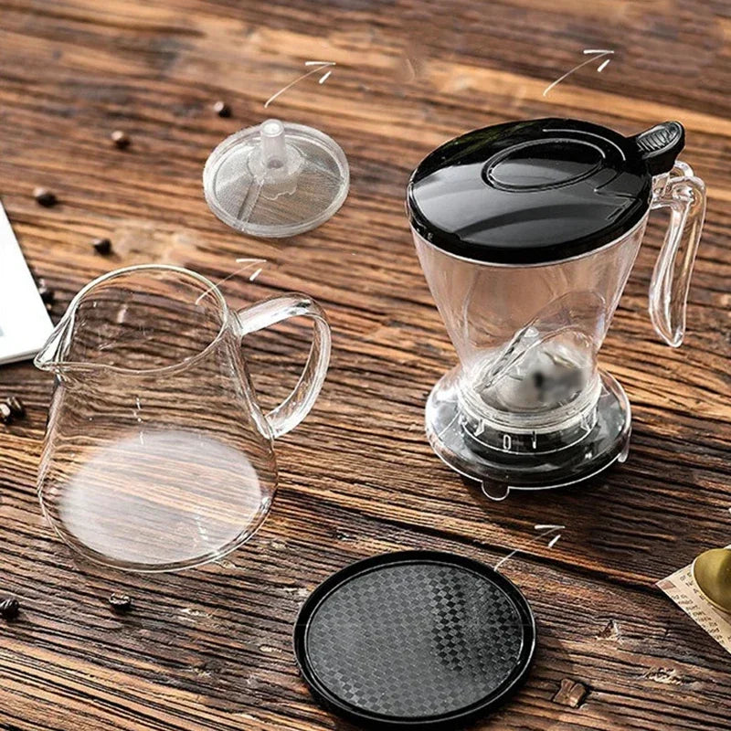 GuangdongChoice 240801 Handgebrüht - Glas 600ml Kaffee