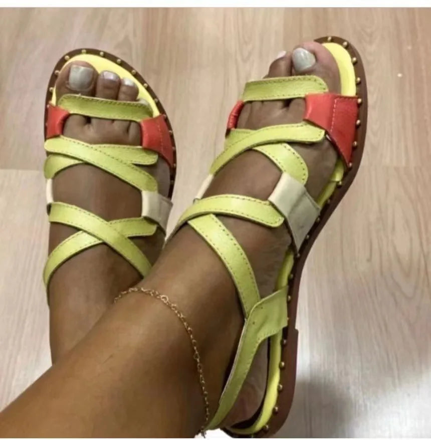 Shoes for Women Summer Fashion Sandals Flat Slippers Beach Sport Casual Ladies Shoes Soft Mujer Slides Bohemia Zapatos 35-43