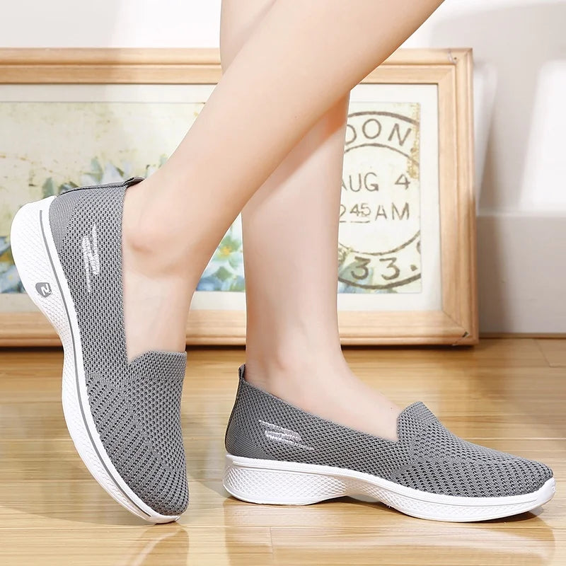 Women Fashion Shoes Flats Laides Breathable Loafers Casual Sports Walking Yoga  Zapatos De Mujer 2024 Zapatillas Mujer Sneakers