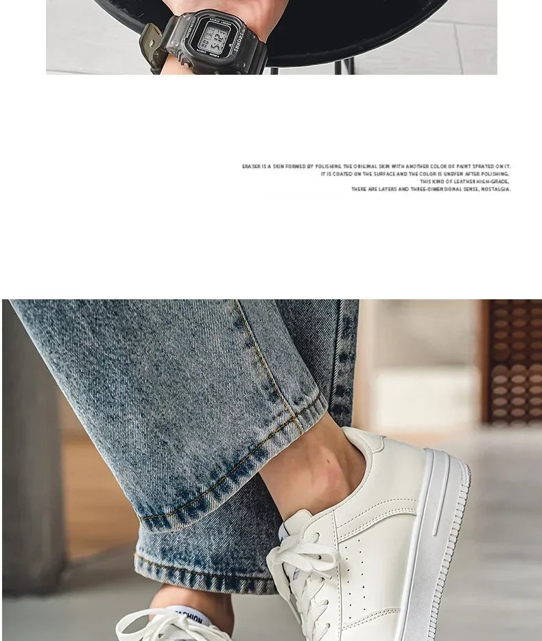 NKLSA Sneaker Atmungsaktiv - Dicke Sohle Weiß Größe