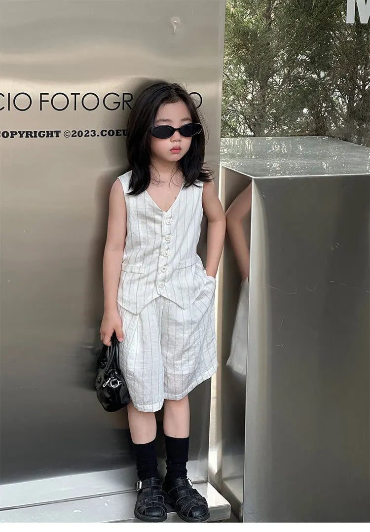 Kinder-Eleganz-Set 2025: Weiße Boutique-Kollektion - Premium Formal Wear