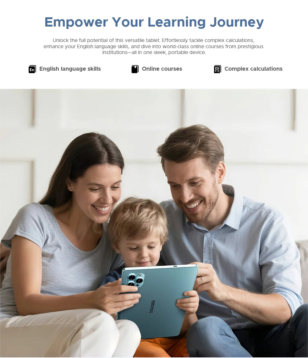 DOOGEE Tab G6 2-in-1 Tablet - 11 Zoll Display 8000mAh Akku 6GB RAM